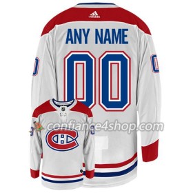 Adidas Maillot de Hockey Montreal Canadiens Personnaliser Blanc Authentic - Homme